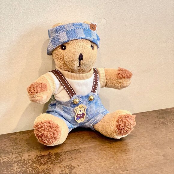 Up-craft 6 inches Teddy Bear with Cute Custom-made Denim outfit Gift Toy - Picture 2 of 16